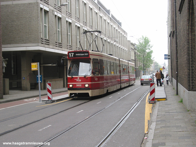 Foto van HTM GTL8 3002 Tram door_gemaakt HaagsTramNieuws