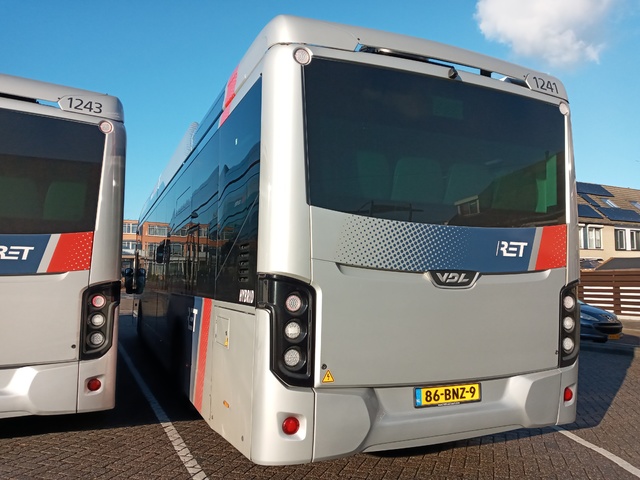 Foto van RET VDL Citea SLE-120 Hybrid 1241 Standaardbus door Sneltram