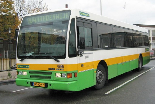 Foto van CXX Berkhof 2000NL 4986 Standaardbus door wyke2207