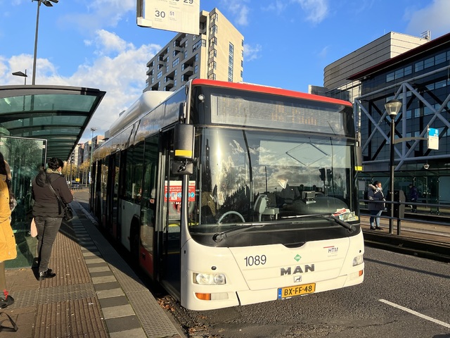 Foto van HTM MAN Lion's City CNG 1089 Standaardbus door Stadsbus