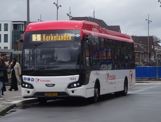 Foto van CXX VDL Citea LLE-115 Electric 7683 Standaardbus door OVRegioRotterdam