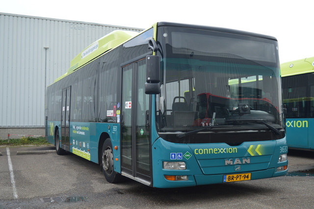 Foto van CXX MAN Lion's City CNG 3637 Standaardbus door wyke2207