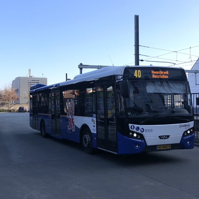 Foto van ARR VDL Citea SLF-120 9303 Standaardbus door Ovzuidnederland