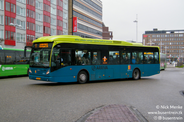 Foto van ARR Van Hool A300 Hybrid 4884 Standaardbus door Busentrein