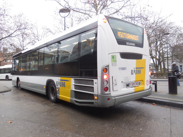 Foto van DeLijn Scania Citywide LE 119881 Standaardbus door Stadsbus