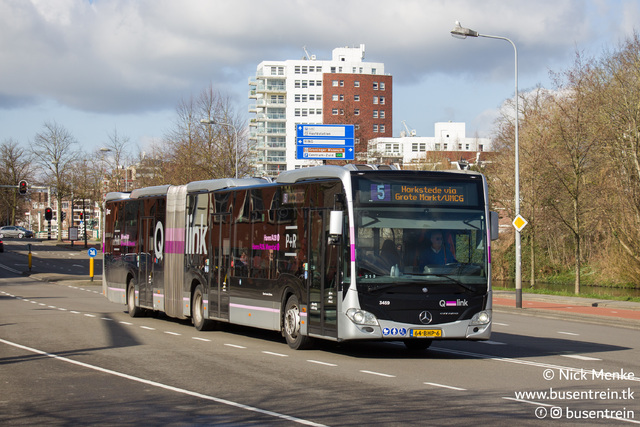 Foto van QBZ Mercedes-Benz Citaro G 3459 Gelede bus door Busentrein