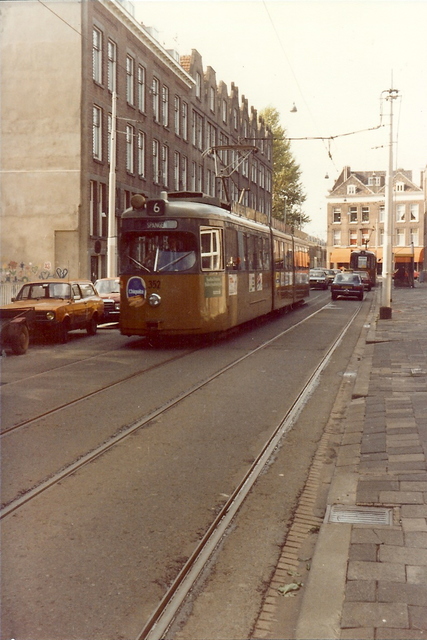 Foto van RET Rotterdamse Düwag GT8 352 Tram door JanWillem