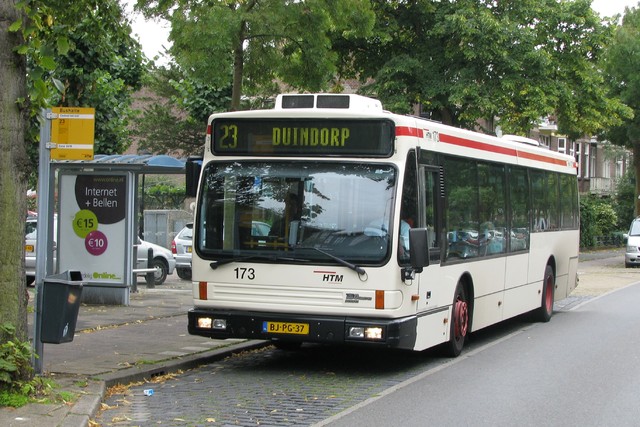 Foto van HTM Den Oudsten B96 173 Standaardbus door dmulder070