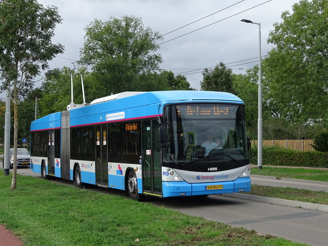 Foto van HER Hess Swisstrolley 5258 Gelede bus door Brengfan2015