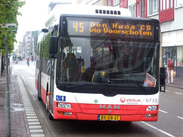 Foto van VEO MAN Lion's City CNG 6733 Standaardbus door wyke2207