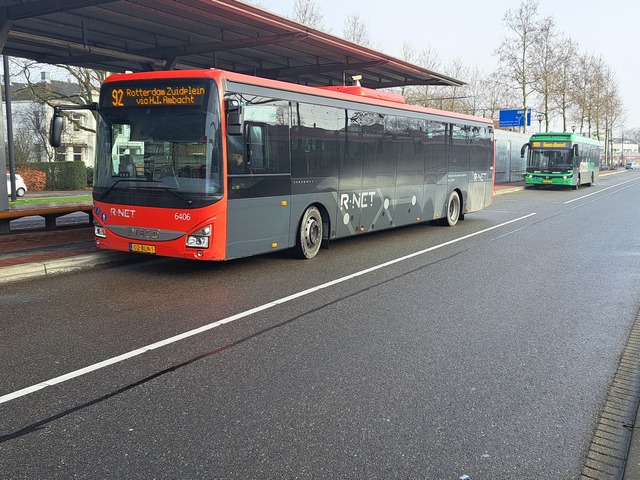 Foto van QBZ Iveco Crossway LE (13mtr) 6406 Standaardbus door treinspotter-Dordrecht-zuid