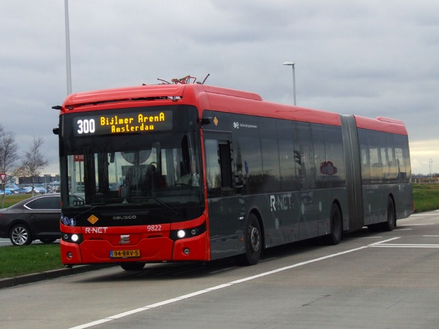Foto van CXX Ebusco 2.2 (18mtr) 9822 Gelede bus door BusDordrecht2003