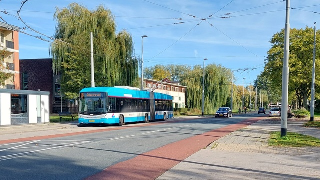 Foto van HER Hess Swisstrolley 5257 Gelede bus door DutchTrains7232