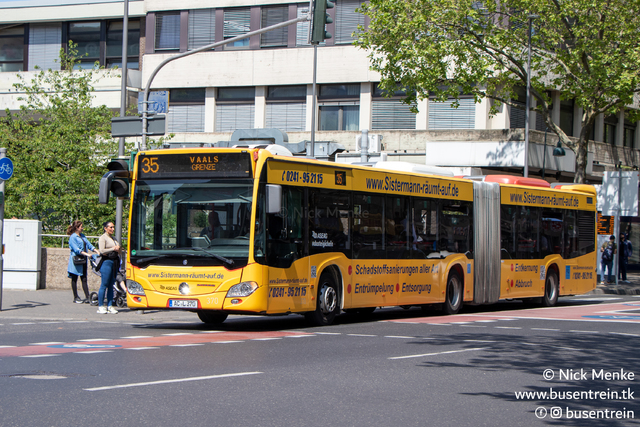 Foto van ASEAG Mercedes-Benz Citaro G 370 Gelede bus door Busentrein