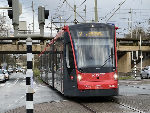 Foto van HTM Avenio 5064 Tram door Stadsbus