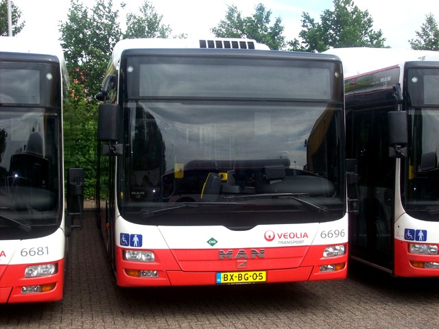 Foto van VEO MAN Lion's City CNG 6696 Standaardbus door wyke2207