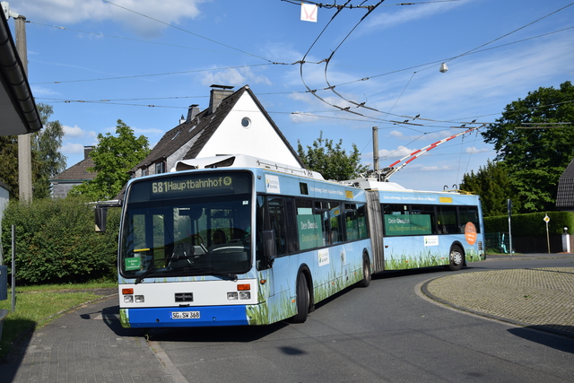Foto van SWS Van Hool AG300T 268 Gelede bus door Brengfan2015