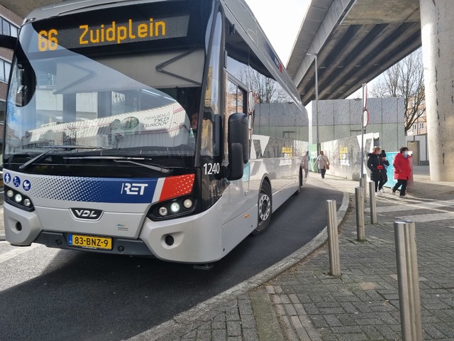 Foto van RET VDL Citea SLE-120 Hybrid 1240 Standaardbus door Tramspoor