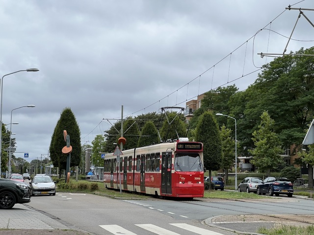 Foto van HTM GTL8 3098 Tram door Stadsbus