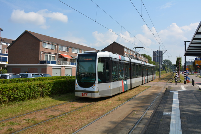Foto van RET Rotterdamse Citadis 2143 Tram door JanWillem