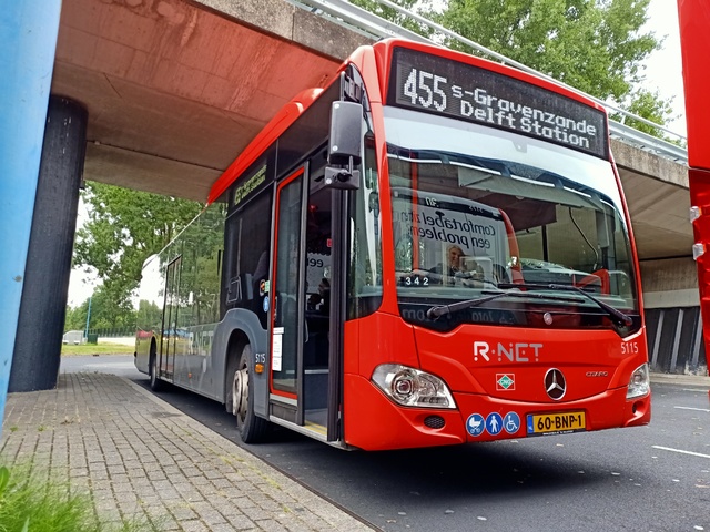 Foto van EBS Mercedes-Benz Citaro NGT Hybrid 5115 Standaardbus door Busliefhebber