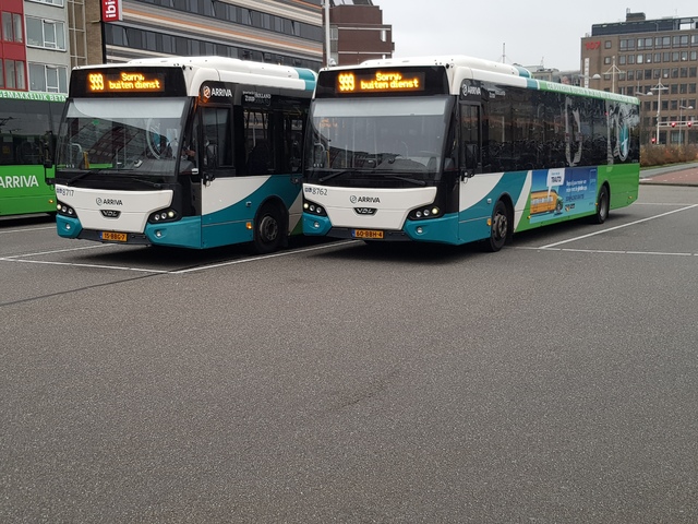 Foto van ARR VDL Citea LLE-120 8717 Standaardbus door treinspotter-Dordrecht-zuid