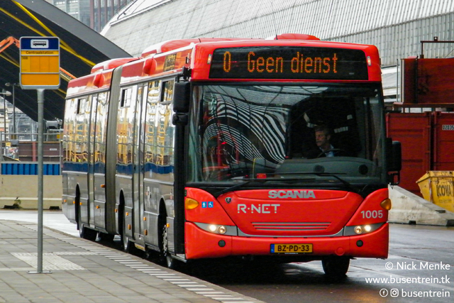 Foto van EBS Scania OmniLink G 1005 Gelede bus door_gemaakt Busentrein