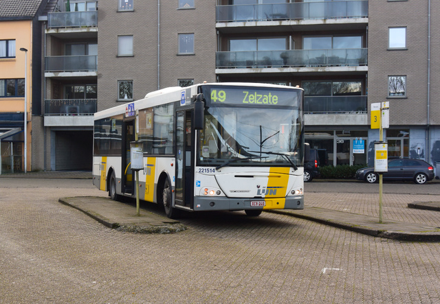 Foto van DeLijn Jonckheere Transit 2000 221514 Standaardbus door_gemaakt NLRail
