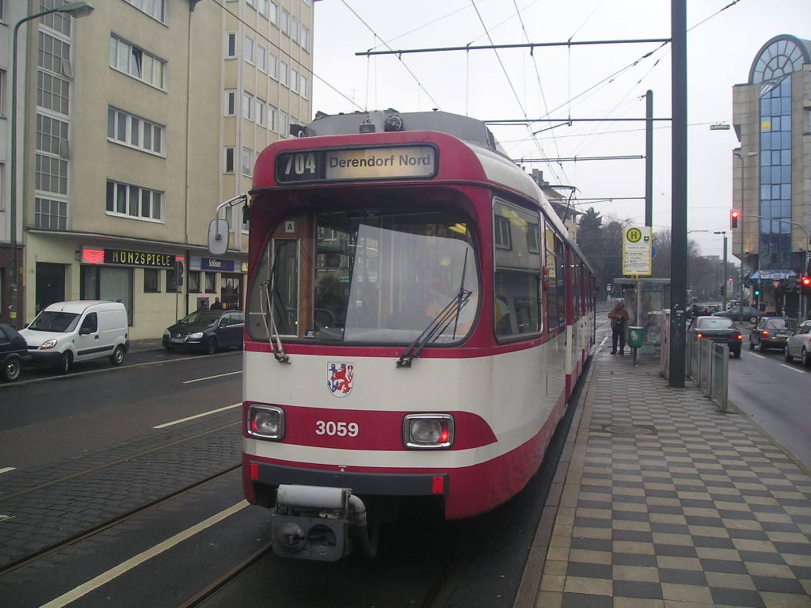 Foto van Rheinbahn GT8S 3059