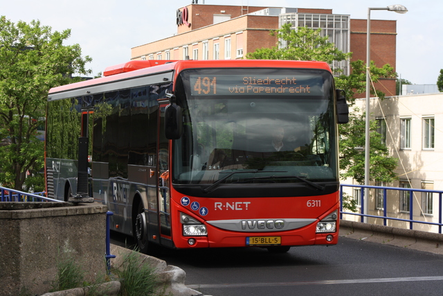 Foto van QBZ Iveco Crossway LE (13mtr) 6311 Standaardbus door_gemaakt Tramspoor