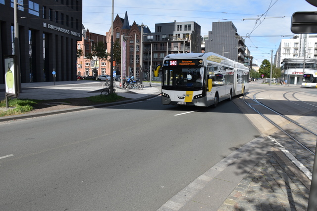 Foto van DeLijn VDL Citea SLFA-180 Hybrid 2767 Gelede bus door JanWillem