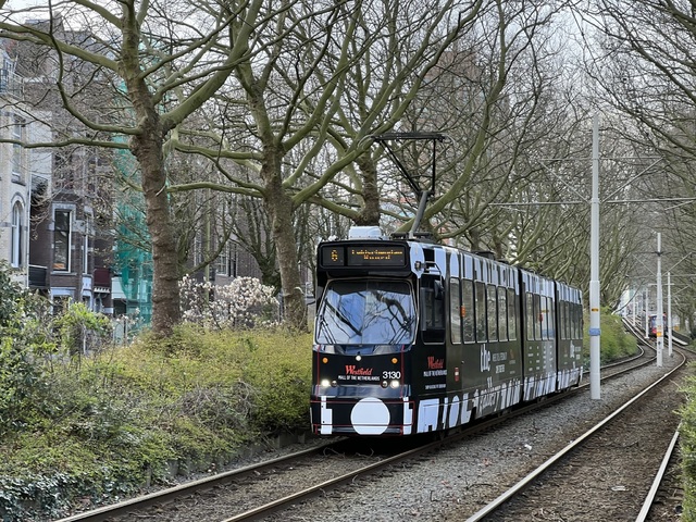 Foto van HTM GTL8 3130 Tram door_gemaakt Stadsbus