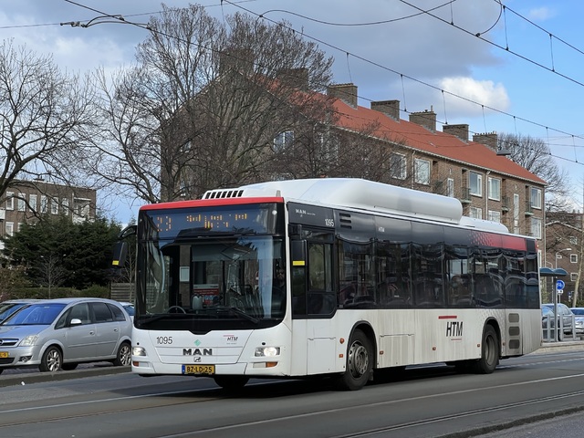 Foto van HTM MAN Lion's City CNG 1095 Standaardbus door Stadsbus