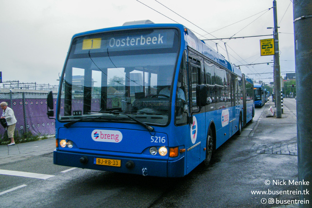 Foto van NVO Berkhof Premier AT 18 5216 Gelede bus door Busentrein