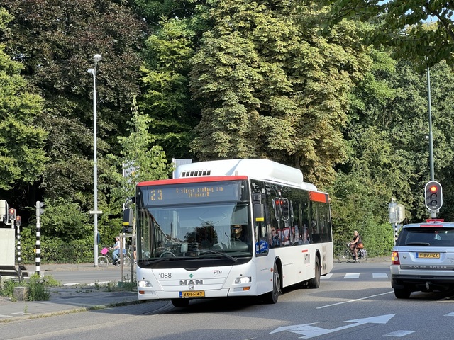 Foto van HTM MAN Lion's City CNG 1088 Standaardbus door Stadsbus