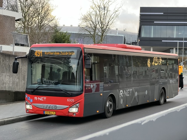 Foto van QBZ Iveco Crossway LE (13mtr) 6305 Standaardbus door Stadsbus