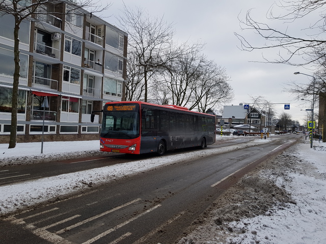 Foto van QBZ Iveco Crossway LE (13mtr) 6401 Standaardbus door_gemaakt treinspotter-Dordrecht-zuid