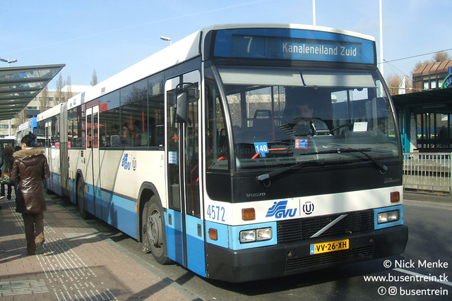 Foto van GVU Den Oudsten B88 G 572 Gelede bus door Busentrein