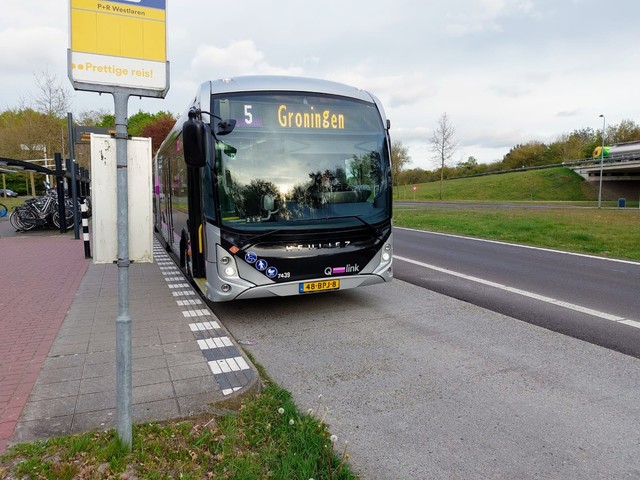 Foto van QBZ Heuliez GX437 ELEC 7439 Gelede bus door_gemaakt Draken-OV