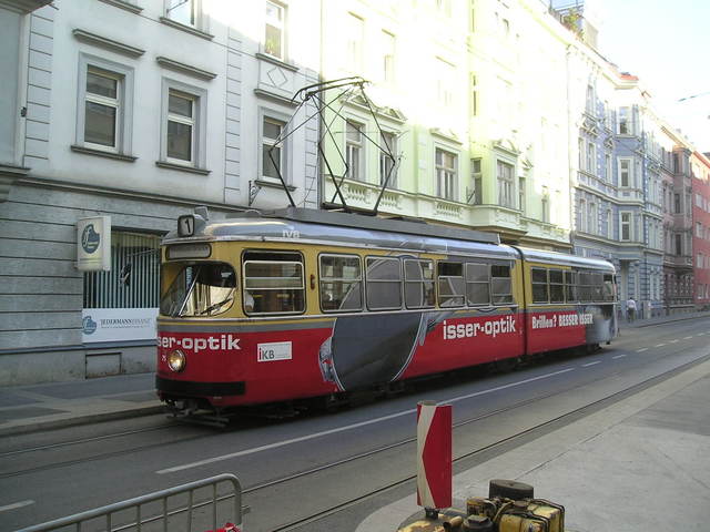 Foto van IVB Düwag GT6 75 Tram door Perzik