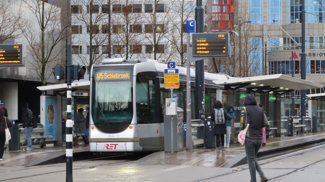 Foto van RET Rotterdamse Citadis 2026 Tram door vervoerspotter