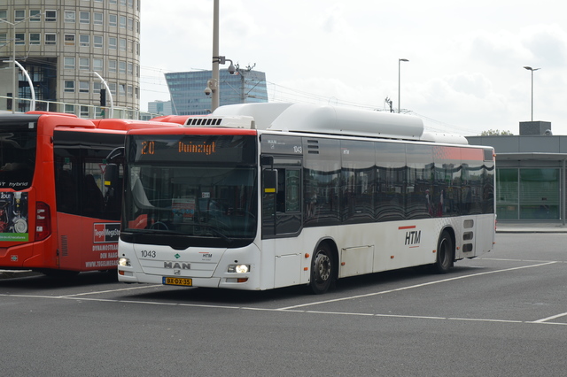Foto van HTM MAN Lion's City CNG 1043 Standaardbus door wyke2207