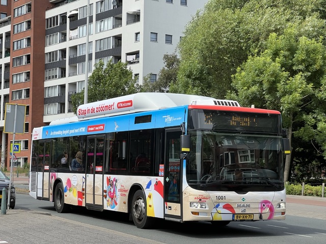 Foto van HTM MAN Lion's City CNG 1001 Standaardbus door_gemaakt Stadsbus