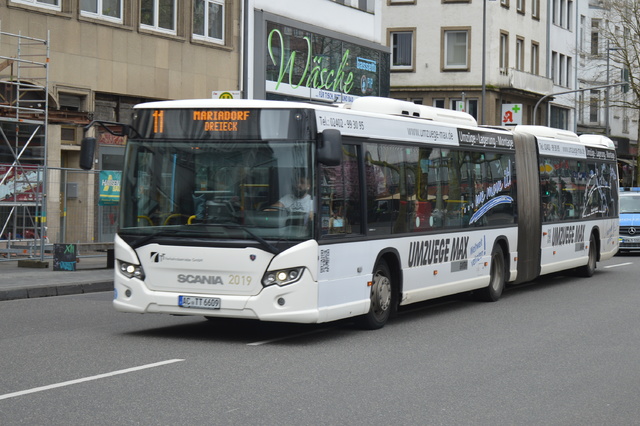 Foto van ASEAG Scania Citywide LFA 2019 Gelede bus door wyke2207