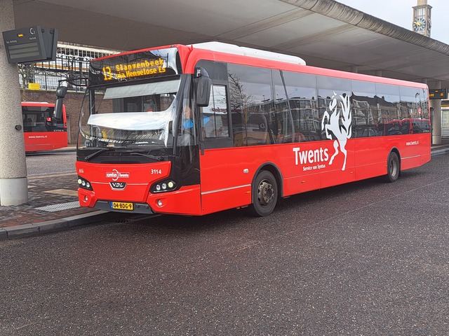Foto van KEO VDL Citea LLE-120 3114 Standaardbus door treinspotter-Dordrecht-zuid
