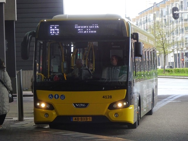 Foto van EBS VDL Citea LLE-120 4128 Standaardbus door Rotterdamseovspotter