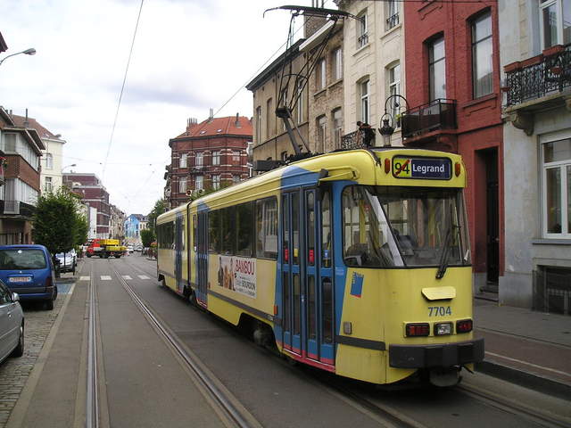 Foto van MIVB Brusselse PCC 7704 Tram door Perzik