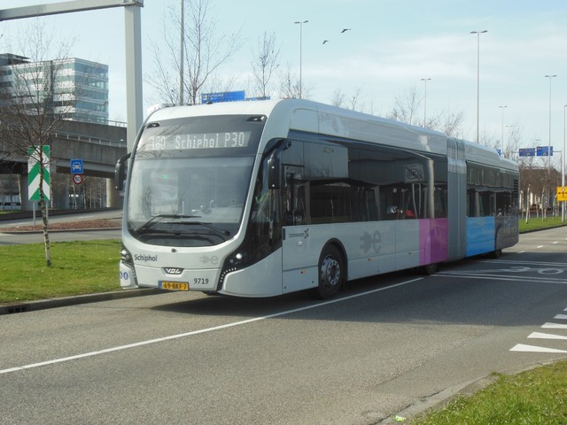 Foto van CXX VDL Citea SLFA-181 Electric 9719 Gelede bus door Lijn45