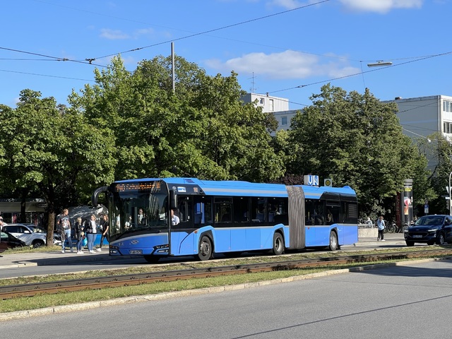Foto van MVG Solaris Urbino 18 9575 Gelede bus door Stadsbus