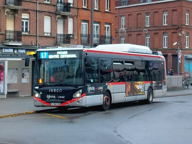 Foto van Ilevia Iveco Urbanway 12 CNG 10456 Standaardbus door_gemaakt Jossevb